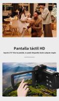 Cámara 4k 56 millones de píxeles cámara fotográfica máquina integrada con DV portátil para complementar la luz del micrófono externo - details 4