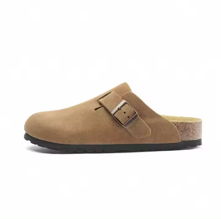 Buroalma Zapatillas de mujer sandalias Birkenstock Boston Comodidad Resistente al desgaste - 1