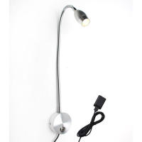 Interruptor táctil regulable, 3 modos de Color, 10 Luces de lectura LED de brillo, cuello de cisne Flexible, luz de pared para cabecera de cama - details 5