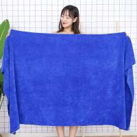 Albornoz de playa de masaje de gran tamaño para Hotel en casa de secado rápido, Sábana de cama humeante suave para salón de belleza, toallas de baño para adultos - details 8