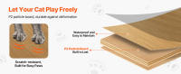 SucceBuy Árbol para gatos grande, 68.9 pulgadas de alto, torre para gatos de varios niveles, condominio para gatos con perchas, hamaca y postes rascadores de sisal - details 3