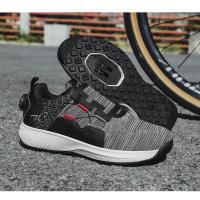 Zapatos de Ciclismo Impresables para Hombres y Mujeres Cordones Retrocesos Antideslizantes - details 22