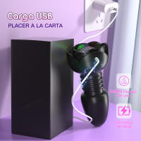 Vibrador Telescópico Enchufe Anal Vibrante con Mando a Distancia Masajeador Prostatea - details 8