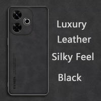 Teléfono de cuero retro para Xiaomi Poco F6, funda protectora a prueba de golpes y prevención de caídas - details 2