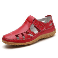 Sandalias Retro Nuevas 2025 Suela Suave Madre Velcro Zapatos Casuales para Mujer - details 6
