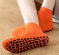Calcetines de trampolín para adultos y niños, calcetines antideslizantes con suela de silicona para yoga, deportes de interior, jardín de infantes, paquete de 10 pares - details 12