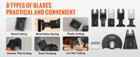 SucceBuy Kit de cuchillas multiherramienta, compatible con Dewalt Bosch Hitachi Chicago - details 1