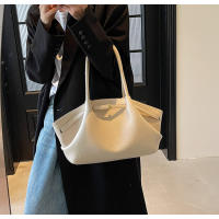 Bolsa de hombro de gran capacidad, estilo retro, nueva moda de primavera, axilas premium, versión coreana, bolso de mano para mujer. - details 26