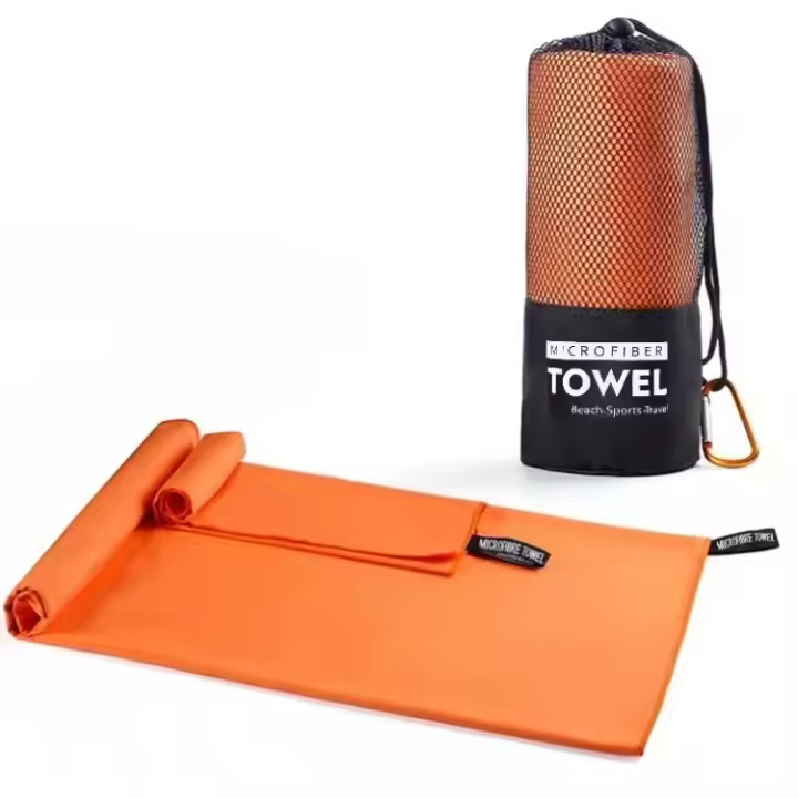 Set de Toallas de Secado Rápido de Microfibra Ligero, 3 Tamaños, Perfecto para Acampar, Playa, Gimnasio, Senderismo, Deportes Paquete de 3 - 1