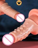 Embalaje privado SEXY anillo de manga agrandamiento gránulo clítoris punto G estimular la eyaculación retardada tapón Anal juguetes para hombres Sex Shop - details 1