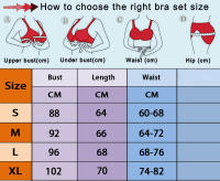 Conjunto de Ropa Interior Sexy sin Costuras Top de Crop Fitness Lencería Transparente para Mujeres - details 0