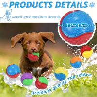 Bolas Chirriantes Aleatorias Juguete Interactivo para Perros Juguete de Masticación TPR - details 2