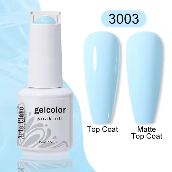 Arte Clavo-esmalte de uñas en Gel, barniz semipermanente mate para capa superior de salón de manicura, decoración de primavera y verano, 140 colores - 1