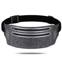 Bolsa transpirable reflectante para correr con cintura delgada y 2 compartimentos para senderismo, ciclismo y entrenamiento - details 3