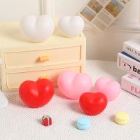 1 unidad. Bonita luz nocturna de corazón, lámpara LED de vinilo para dormir, luz nocturna táctil para mesita de noche para guardería, regalo de feliz cumpleaños para habitación de niños - details 2