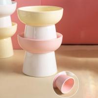 Cuenco de alimentación para gatos, cuenco elevado de cerámica de 300ml, comederos de agua para comida de perros, protección del cuello elevado, platos de alimentación para mascotas, gatito - details 8