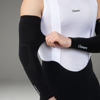Mangas de Compresión DONEN para Ciclismo - Calidez de Otoño/Invierno, Protectores de Brazo a Prueba de Viento, Equipo de Protección Deportiva, Mezcla Elástica de Spandex/Poliámido, Equipo de Ciclismo de Invierno |   Aspecto Deportivo Elegante |   textura - details 2