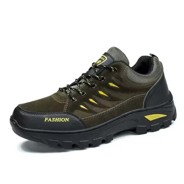 2025 nuevos zapatos de senderismo al aire libre para turismo, zapatos deportivos informales cálidos antideslizantes para hombres, zapatos de algodón de corte bajo, zapatillas de deporte para hombres de invierno - 1