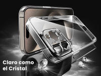 UGREEN Crystal Clear Original Protection Series Funda de teléfono mejorada para iPhone 15, iPhone 15 Pro, iPhone 15 Pro Max, transparente - details 2