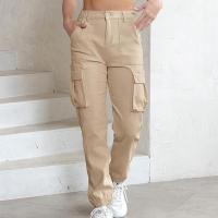 Pantalones Cargo de cintura alta para primavera y otoño con bolsillos Haruku para mujer, novedad en calidad coreana de los años 90 - details 11