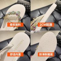 Nuevas Sandalias de Verano para Mujer 2025 Diamantes de Imitación, Estilo Playero, Viento, Moda, Talón Inclinado, Antideslizantes - details 31