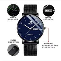 Reloj de cuarzo no mecánico con cielo estrellado de moda con calendario dual resistente al agua para hombre nuevo modelo luminoso - details 20