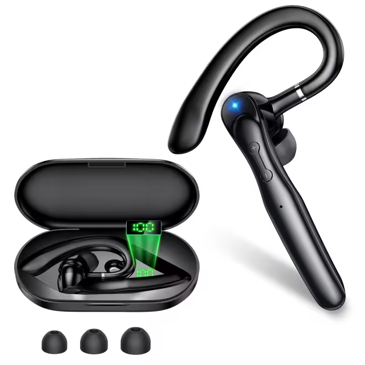 Auriculares inalámbricos with Bluetooth 5,3, estuches de carga para monitor de 500 mAh, with Cancelación de ruido y Micrófono - 1