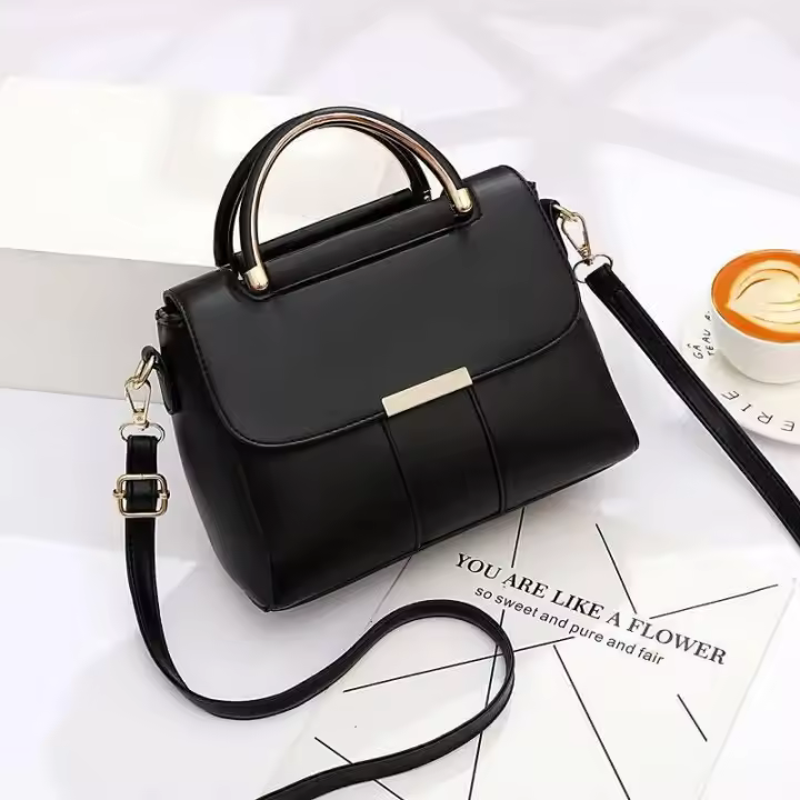 Bolso cruzado collage de gran capacidad, bolso de mujer minimalista moderno y multifuncional con estilo casual Mochila de lujo de alta gama - 1