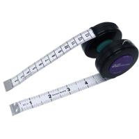 Cinta métrica retráctil de 1,5 m, cinta métrica retráctil de doble escala, regla retráctil de plástico para artesanía a medida - details 17
