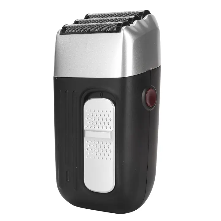 Afeitadora eléctrica para hombres, 3 cabezales de afeitado flotantes, afeitadora de lámina para hombres, afeitado en seco y húmedo, suministros de peluquería, regalos para él, hombres, recortadora para el cuidado del cabello - 1