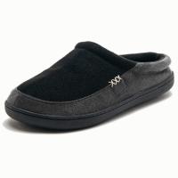 Invierno de los hombres más el tamaño 50 al aire libre engrosado fondo grueso apilado caliente zapatillas de algodón de lana - details 20