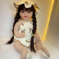 BZDOLL-Muñeca Reborn realista de silicona suave de cuerpo completo para niña, juguete de casa de juegos, regalo de cumpleaños, 55CM, 22 pulgadas - details 1
