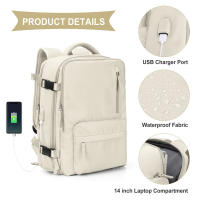 Mochila de viaje grande para mujer, bolsa de senderismo impermeable portátil, bolsa de Fitness húmeda y seca - details 5