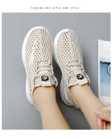 Sandalias de verano y mujer, zapatos informales transpirables con suela suave de malla, zapatos perezosos para hombre con un pie - details 15