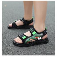 Sandalias de verano para niños, zapatos de playa antideslizantes para exteriores, sandalias de suela blanda para niños, sandalias deportivas transpirables con punta abierta - details 12