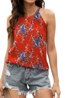 Camiseta sin mangas plisada con tirantes para mujer, moda 2024 - details 31