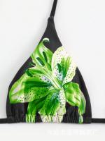 Nuevo estilo sexy traje de baño de tres piezas Charm Lily edición impresa personalizada - details 20