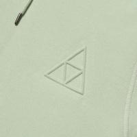 Sudadera con capucha de algodón pesado de primera calidad con estampado de menta y tejido inverso en relieve de diciembre, sudadera con cuello redondo para hombre - details 7