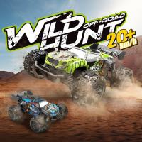 Coche de Control remoto 4wd para niños, 2,4g, 20 km/h, Motor de potencia, amortiguador independiente, vehículo Rc antichoque, juguetes para niños - details 0