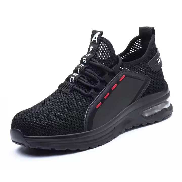 Zapatos de seguridad con punta de acero para mujer, tenis de seguridad indestructibles para hombre, botas de construcción antigolpes, zapatillas de trabajo de hierro - 1