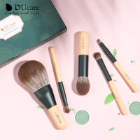 Brochas de Maquillaje DUcare 5PCS Set Herramientas de Belleza para Mezclar Blush Sombra de Ojos y Base en Polvo Cosmético - details 10