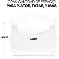 Set de Tronas de Bebé Evolutivas con Bandeja y Cojín de 2 Piezas |   Trona de madera regulable |   Silla Alta para Niños desde 6 Meses con Accesorios - details 30