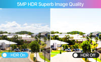 ZOSI Sistema de videovigilancia PoE Super HD de 5MP con detección de vehículos y personas AI, 8 puertos, 16 canales, 8MP, NVR 4K para grabación en el hogar las 24 horas, los 7 días de la semana - details 1