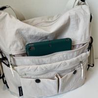 Bolso cruzado vintage unisex de gran capacidad Correa ajustable Múltiples bolsillos - details 4