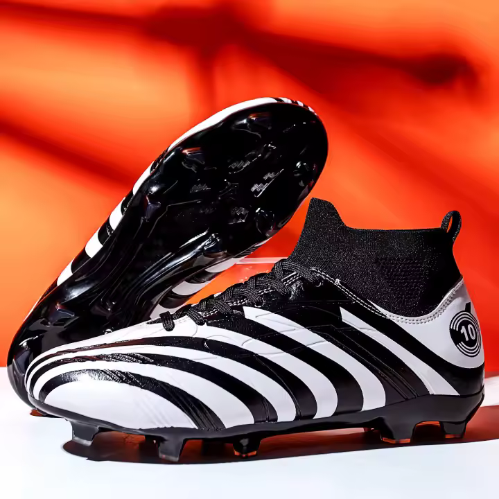 Zapatos de fútbol con tacos altos, tacos rotos, entrenamiento, club, juego, zapatillas - 1