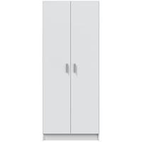 2 Puertas 3 Estantes, 180x73x37 (AltoxAnchoxFondo - en cm), Color Blanco Mate - details 5