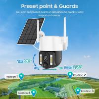 Cámara de vigilancia Solar WIFI 4G, videocámara remota para exteriores, inalámbrica, visión nocturna, HD, a todo Color, CCTV inteligente - details 6