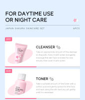 Set de Cuidado de la Piel Sakura de Belleza Kit de 6 Piezas con Limpiador, Toner, Sérum, Crema de Ojos, Esencia Herramientas de Cuidado de la Piel Facial - details 11