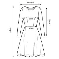 Vestido corto adelgazante para mujer, excelente Material, Vestido corto informal encantador para citas diarias, ropa de compras - details 7