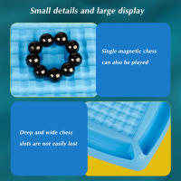 Chess Board Game Magnetic Effect Chess Set Parent-Child Interactive Desktop Board Game for Children Christmas Birthday Gifts - details 1